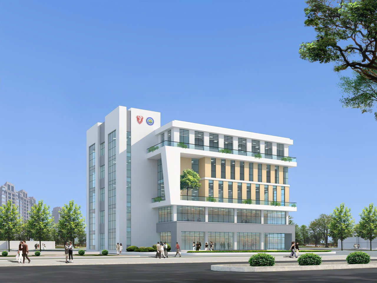 Hue University Aerial View